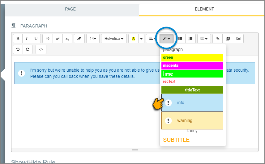ParagraphEditor-StyleDropdown_150721.png